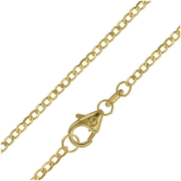 trendor Panzerkette 51885, 585 Gold / 14 Karat Weitpanzer-Collier 1,6 mm