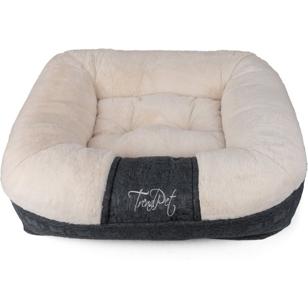 TrendPet Tierbett Hundebett "LunaLounge" Beige, 100% Polyester, in 3 Größen erhältlich