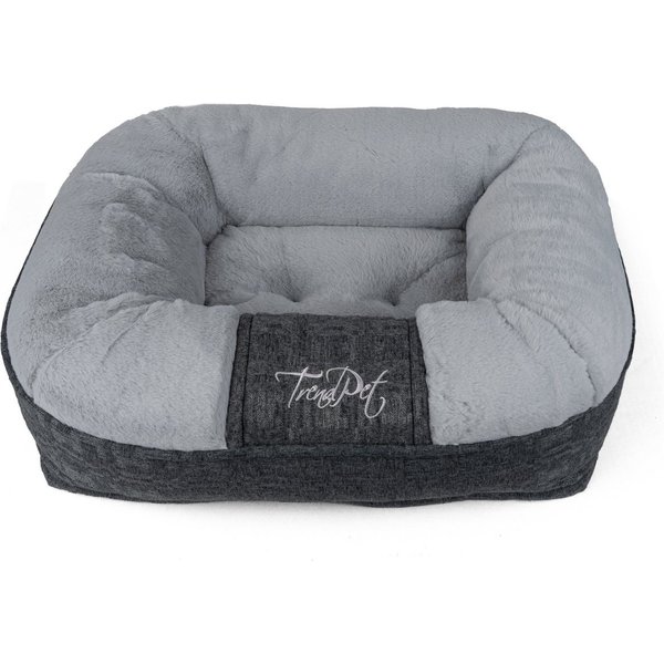 TrendPet Tierbett Hundebett "LunaLounge" Grau, 100% Polyester, in3 Größen erhältlich