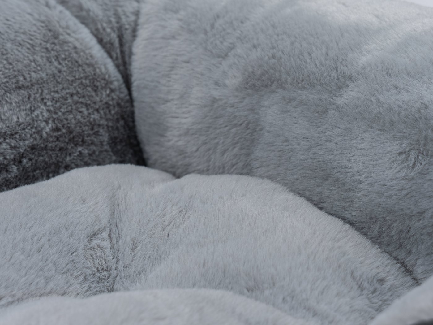 TrendPet Tierbett Hundebett "LunaLounge" Grau, 100% Polyester, in3 Größen erhältlich – Bild 3 von 5