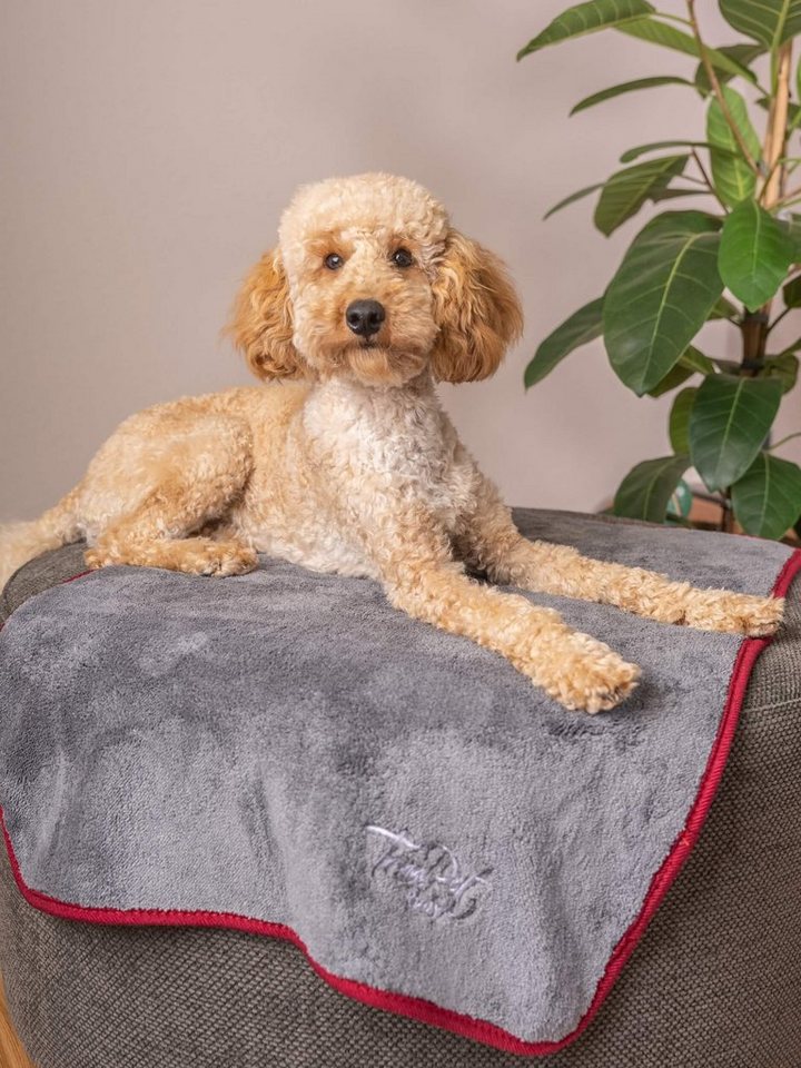 TrendPet Tierdecke Kuschel- & Trocknungsdecke "Ruby", 80% Polyester, 20% Polyamid, in 8 Größen erhältlich – Bild 5 von 5
