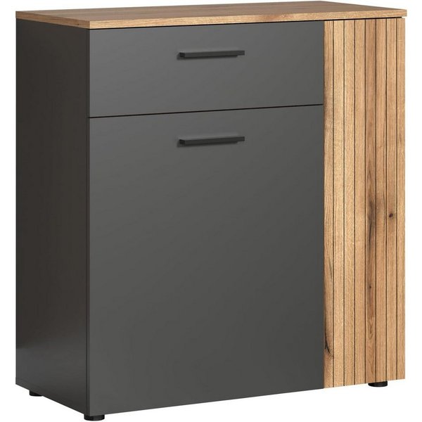 trendteam Kommode (Kommode), Schrank Anrichte Sideboard 80 x 86 x 38 cm