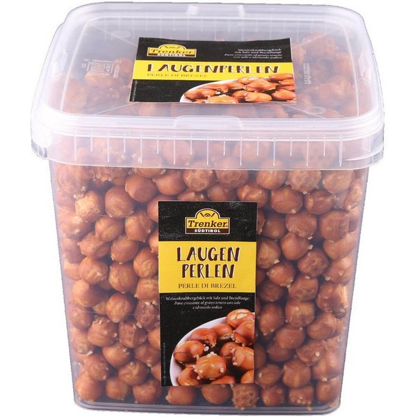 Trenker Knabberei Laugenperlen, Laugenknabbergebäck, 1250 g, Trenker Südtirol, 1250 g