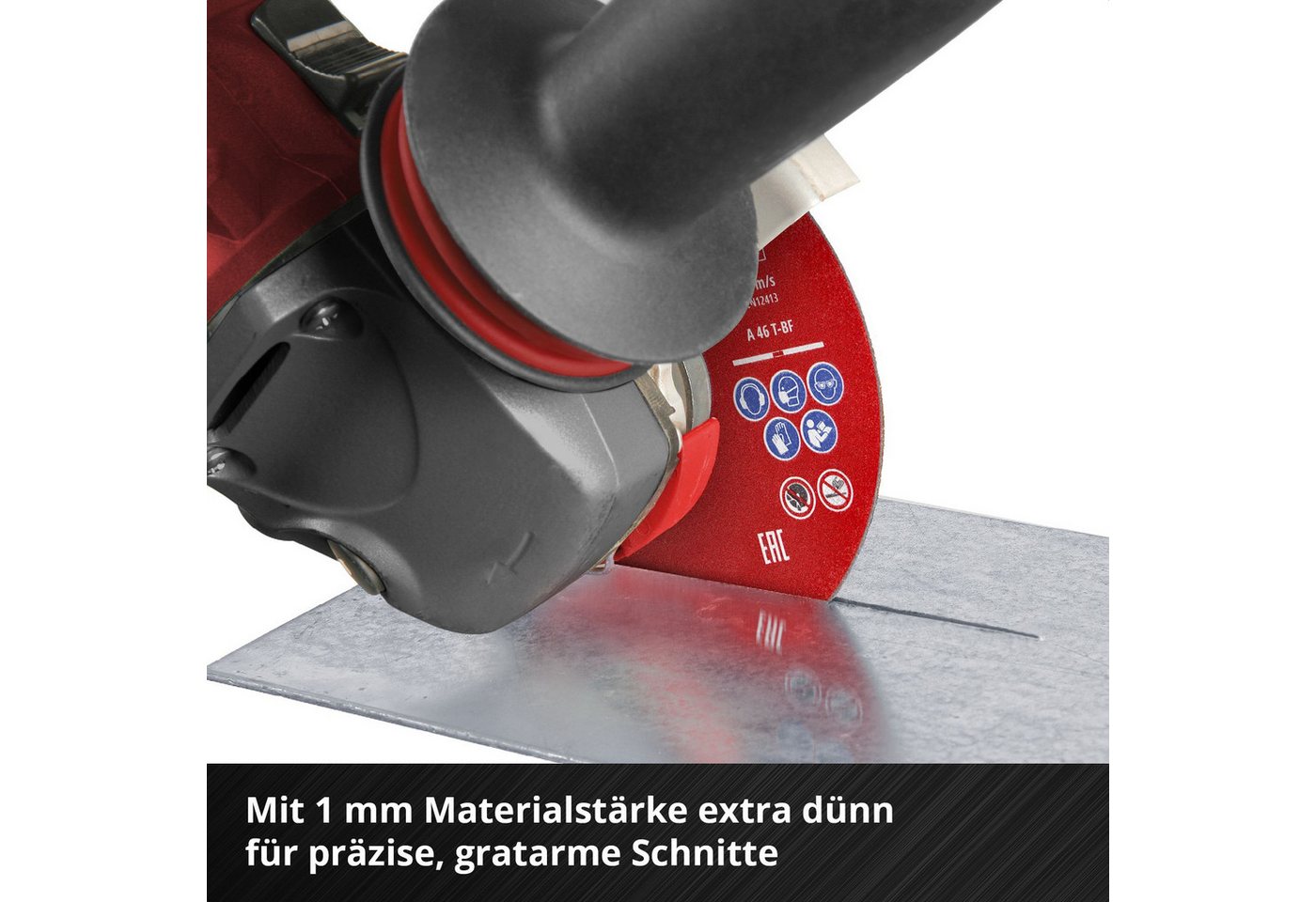 Einhell Trennscheiben Original Einhell 5-tlg. Dünntrennscheiben-Set für Metall, Ø 115 mm (1, (5-tlg), Original Einhell 5-tlg. Dünntrennscheiben-Set für Metall,  – Bild 3 von 5