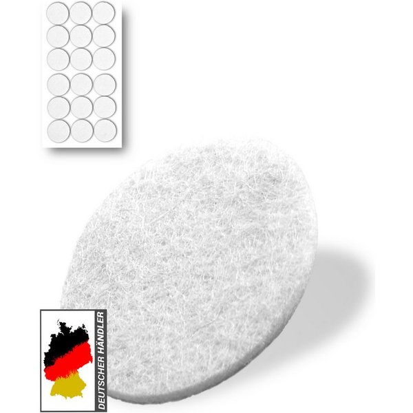 Trevendo Filzgleiter Filzgleiter Selbstklebend, (18 St)