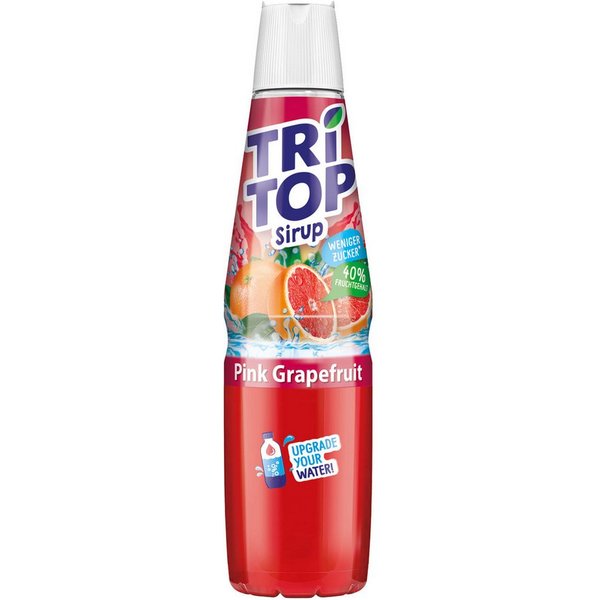 Tri Top Getränke-Sirup, Tri Top Pink Grapefruit Getraenkesirup fruchtig aromatisch fein 600 ml