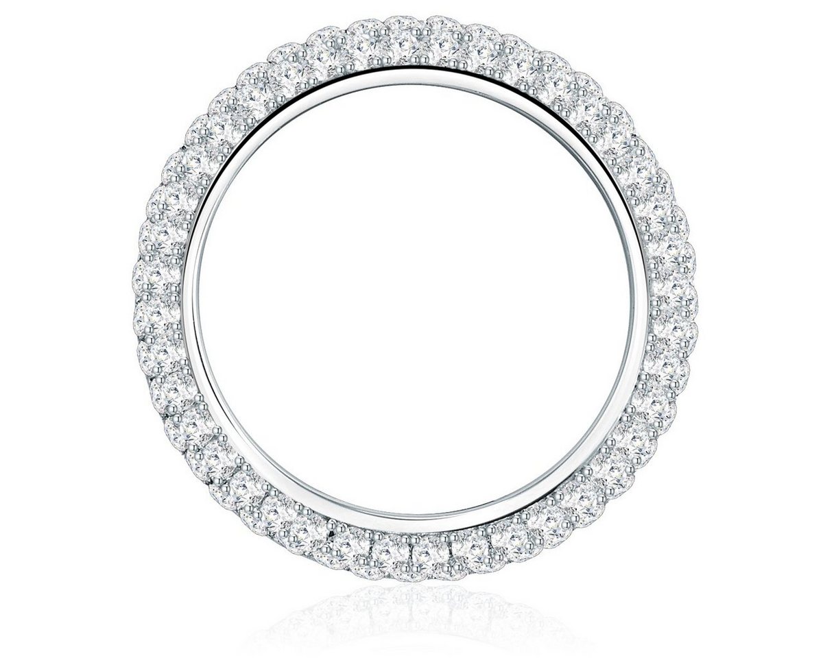 Trilani Silberring silber, mit Zirkonia – Bild 3 von 4