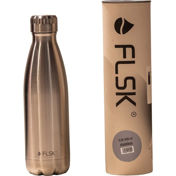 FLSK Trinkflasche FLSK Trinkflasche 1L Black