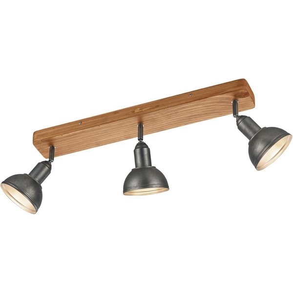 TRIO Leuchten Deckenleuchte Delhi, ohne Leuchtmittel, Deckenlampe