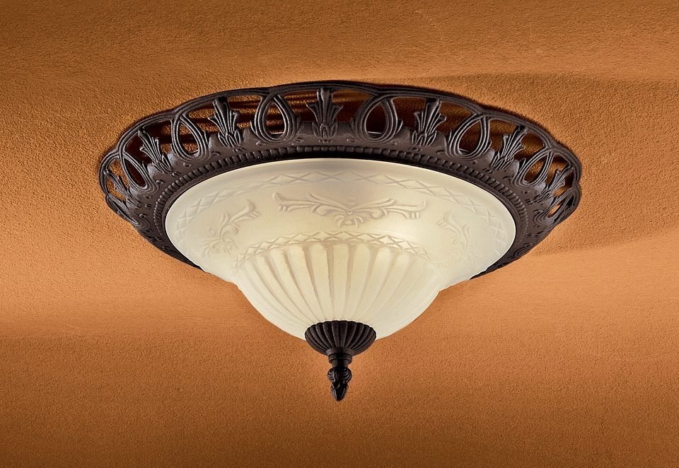 TRIO Leuchten Deckenleuchte Rustica, ohne Leuchtmittel, Deckenlampe, Leuchtmittel tauschbar – Bild 2 von 4