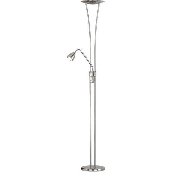 TRIO Leuchten LED Deckenfluter, Dimmfunktion, Lesearm, LED fest integriert