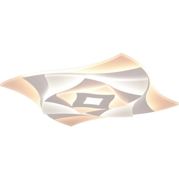 TRIO Leuchten LED Deckenleuchte AKITA Wand- oder Deckenlampe mit Fernbedienung dimmbar Memoryfunktion, CCT - über Fernbedienung, Dimmfunktion, Memoryfunktion, L