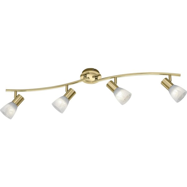 TRIO Leuchten LED Deckenstrahler Levisto, LED wechselbar, LED Deckenleuchte, LED Deckenlampe, schwenkbar