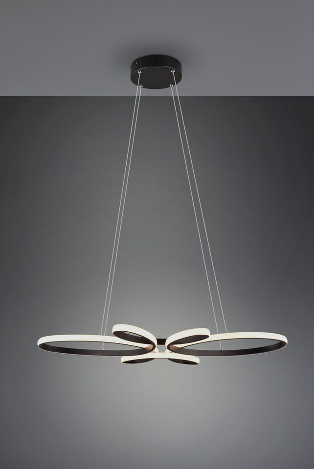 TRIO Leuchten LED Pendelleuchte FLY, Hängelampe LED 32W 3900 Lumen warmweiß 3000K 3-Stufen dimmbar, Dimmfunktion, LED fest integriert, Warmweiß, höhenverstellba – Bild 3 von 5