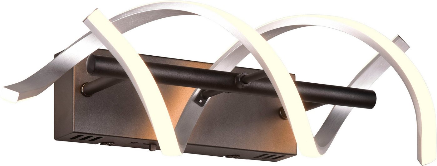 TRIO Leuchten LED Wandleuchte Sequence, Dimmfunktion, Farbwechsel, LED fest integriert, Farbwechsler, warmweiß - kaltweiß, dimmbar, Lichtfarbe einstellbar 2300- – Bild 3 von 5