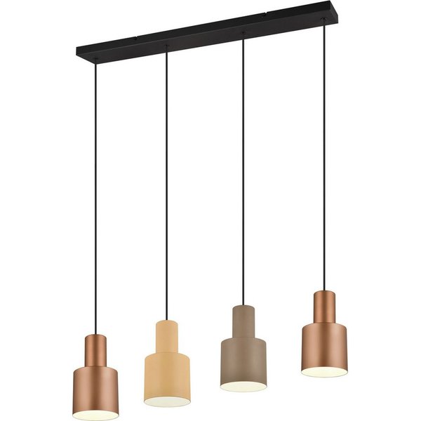 4-flammig braun