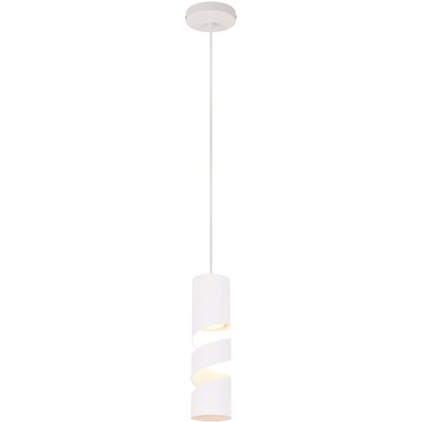 TRIO Leuchten Pendelleuchte STREAM, Hängelampe mit Metallschirm, exkl GU10 max 10W, Leuchtmittel wechselbar, warmweiß - kaltweiß, Höhe einstellbar max 150 cm, M