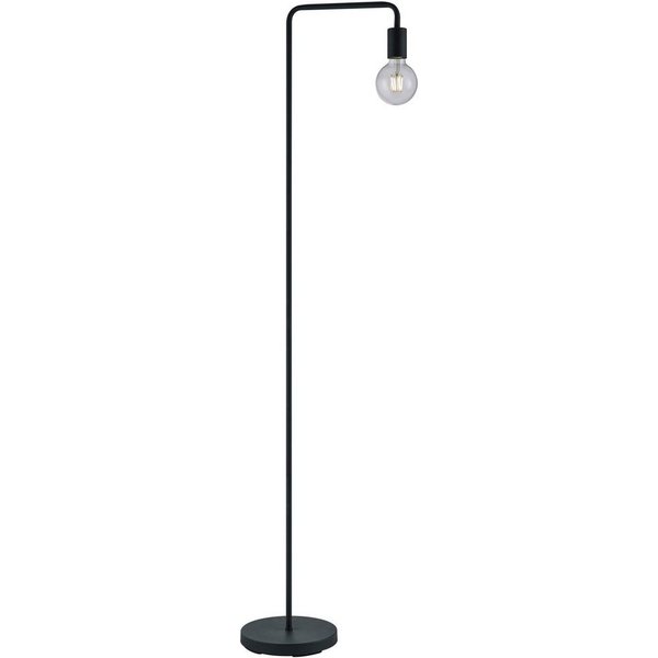 TRIO Leuchten Stehlampe Diallo, ohne Leuchtmittel, Stehleuchte mit Fußschalter, exkl Leuchtmittel E27, modernes Design
