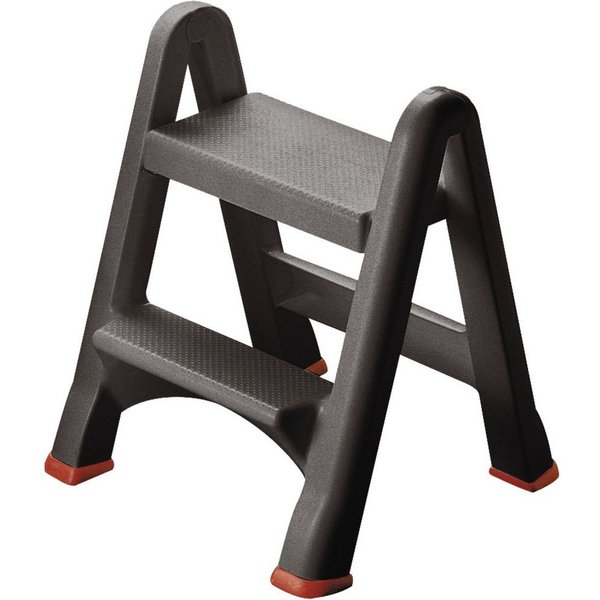Curver Trittleiter Curver 155160 Klapptritt Anthrazit, Rot 3.22 kg
