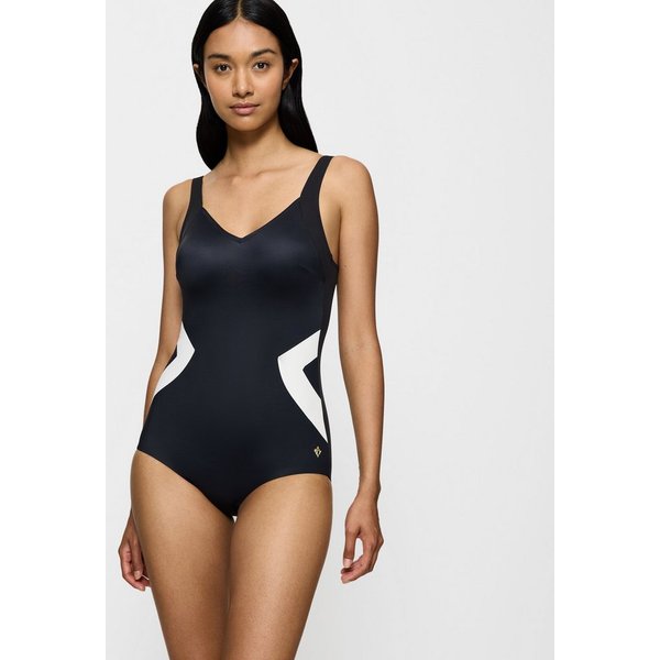 Triumph Badeanzug Summer Allure OP V-Ausschnitt, moderner Druck