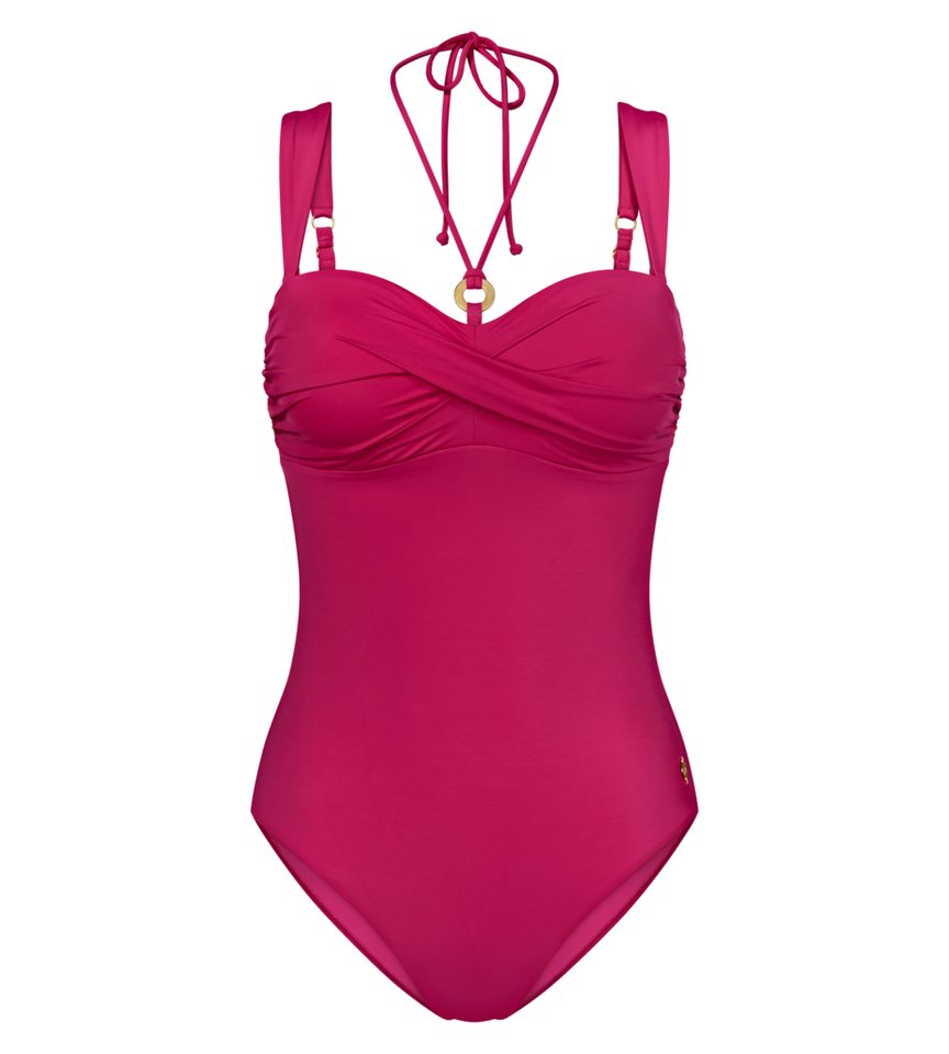 Triumph Badeanzug Summer Twist softes Material, Zierring, schnelltrocknende Cups – Bild 2 von 5