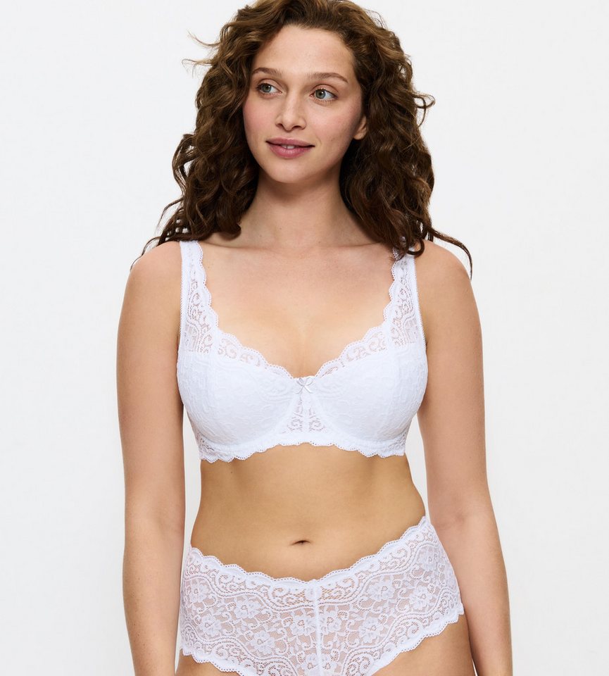 Triumph Balconette-BH Amourette Stretch-Spitze, weich, feminin, breite Träger – Bild 3 von 5