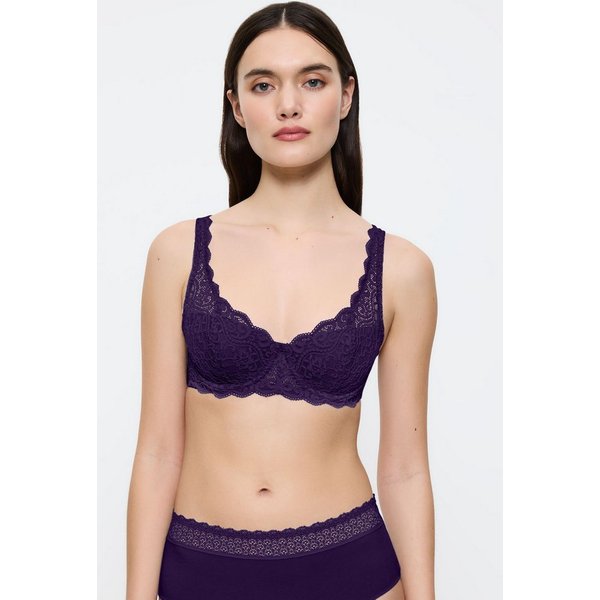 Triumph Balconette-BH Amourette Stretch-Spitze, weich, feminin, breite Träger