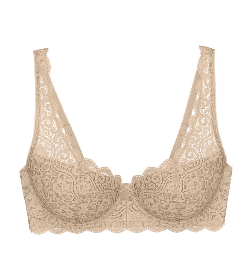 Triumph Balconette-BH Amourette Stretch-Spitze, weich, feminin, breite Träger – Bild 2 von 5