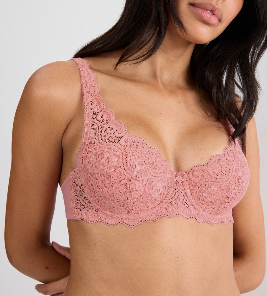 Triumph Balconette-BH Amourette Stretch-Spitze, weich, feminin, breite Träger – Bild 3 von 5