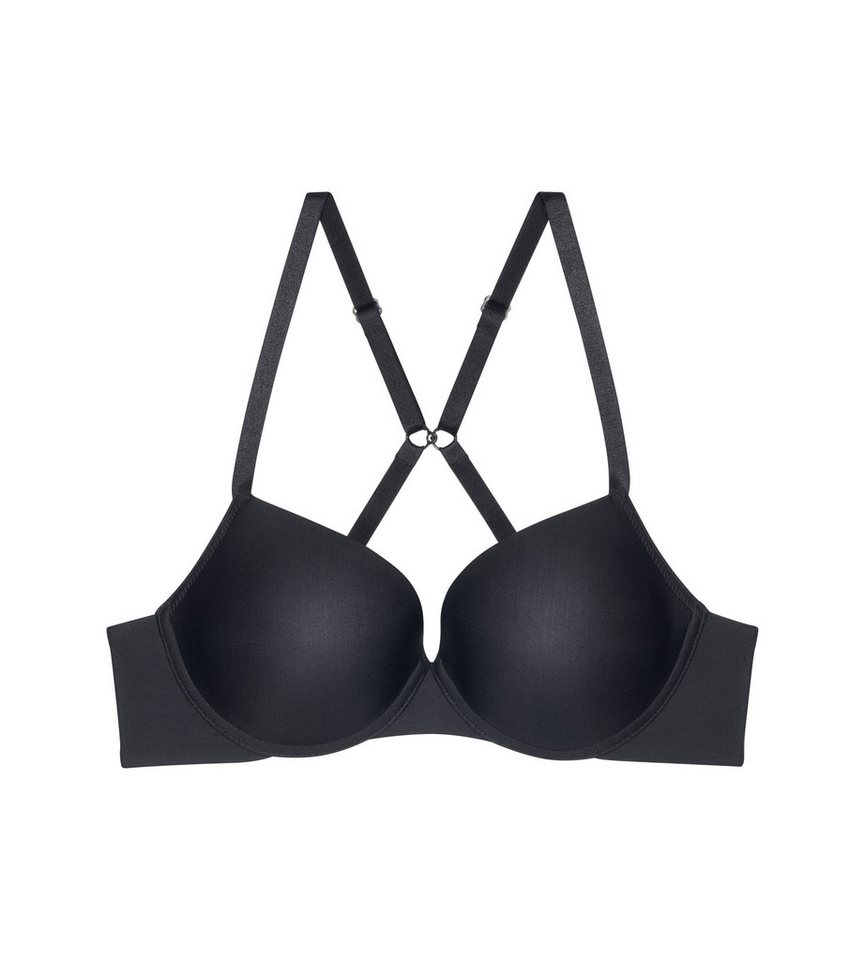 Triumph Balconette-BH Pure Micro nahezu unsichtbar, geformte Cups, Microfaser, wattiert – Bild 3 von 5