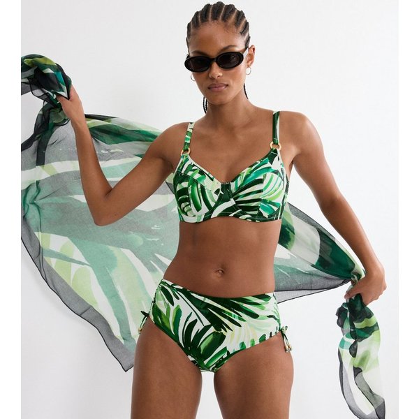 Triumph Bügel-Bikini-Top Summer Palm W 01, Minimizer - verkleinert die Brust optisch um eine Cup-Größe