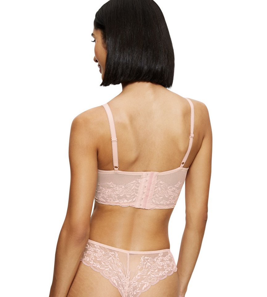 Triumph Longline-BH Sensual Spotlight Wired Corset mit Stickerei und floraler Spitze – Bild 4 von 5