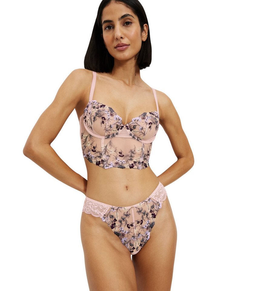Triumph Longline-BH Sensual Spotlight Wired Corset mit Stickerei und floraler Spitze – Bild 5 von 5