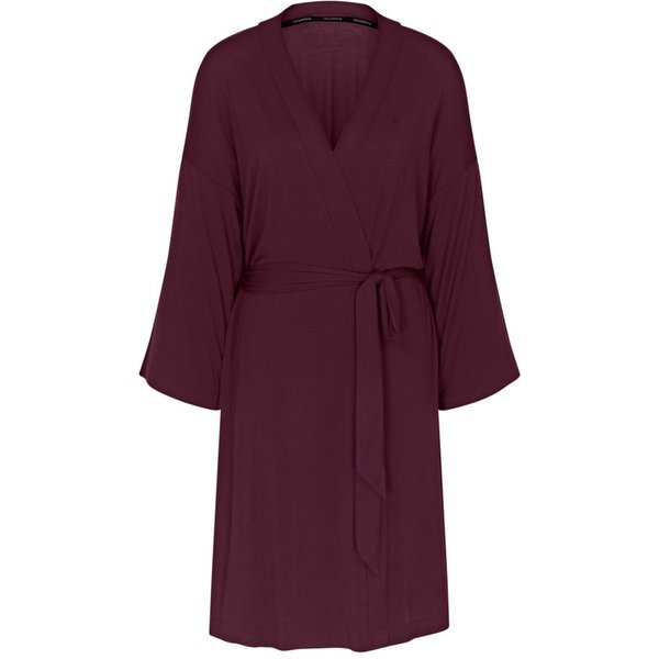 Triumph Morgenmantel Amourette Robe, Midilänge, Modalmischung, Gürtel, seidig - weich mit Stretch