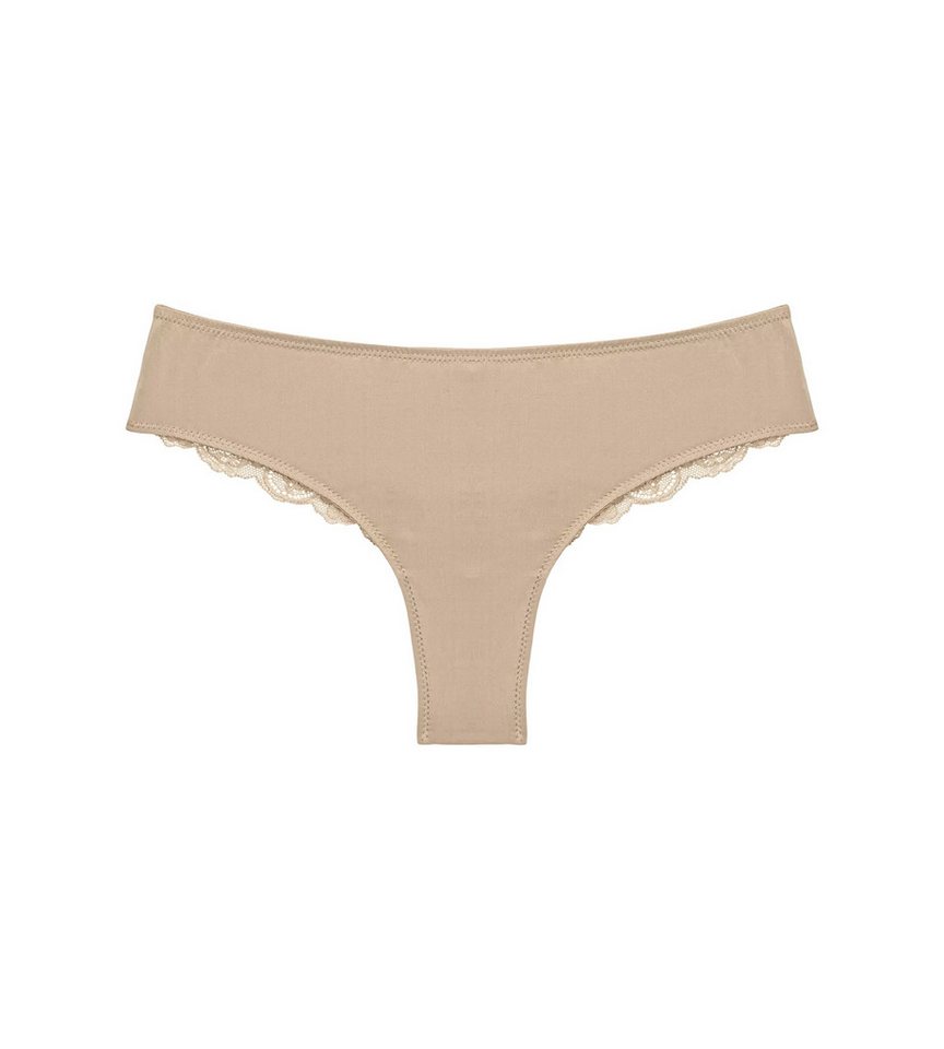 Triumph Slip Lovely Micro Brazilian String zarte, florale Spitze, schmales Bündchen – Bild 2 von 5