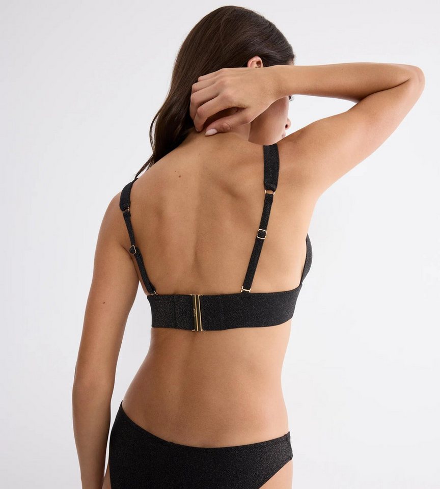 Triumph Triangel-Bikini-Top Summer Sunset P, weicher Lurex – Bild 4 von 5