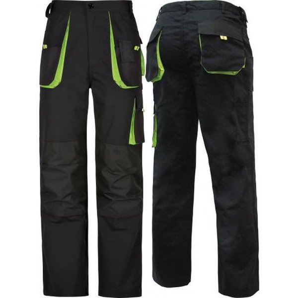 Triuso Arbeitshose Power Bundhose aus strapazierfähigem Mischgewebe Herren Arbeitsbundhose mit Kniepolstertaschen