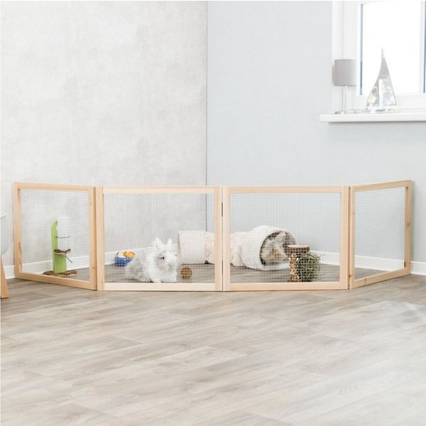 TRIXIE Freigehege Indoor Freilaufgehege - diverse - 4 Elemente à 60 × 50 cm