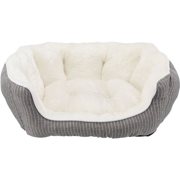 TRIXIE Hundebett Bett Davin - grau/creme - 50 × 40 cm