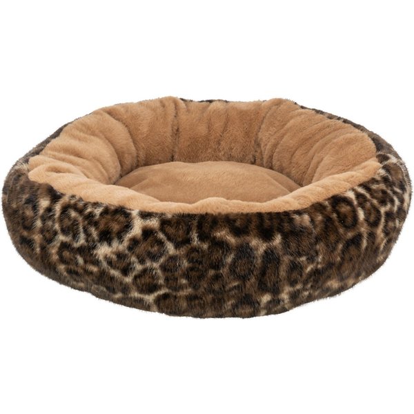 TRIXIE Hundebett Bett Leo - hellbraun/braun - ø 50 cm