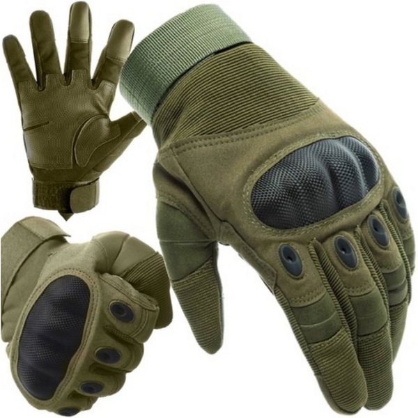 Trizand Multisporthandschuhe Taktische Sporthandschuhe Outdoor Handschuhe Survival Camping (1 Paar Taktische Handschuhe für vielseitige Anwendung, 2-St., Handsc