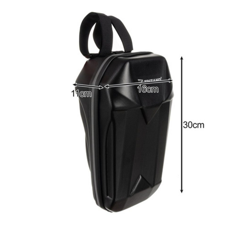 Trizand Scootertasche Lenkertasche Rollertasche (Spar-Set, 1-tlg., wasserdicht, universell), Bietet Platz für Handy, Schlüssel, Geldbörse und eine 1-Liter-Flasc – Bild 2 von 5