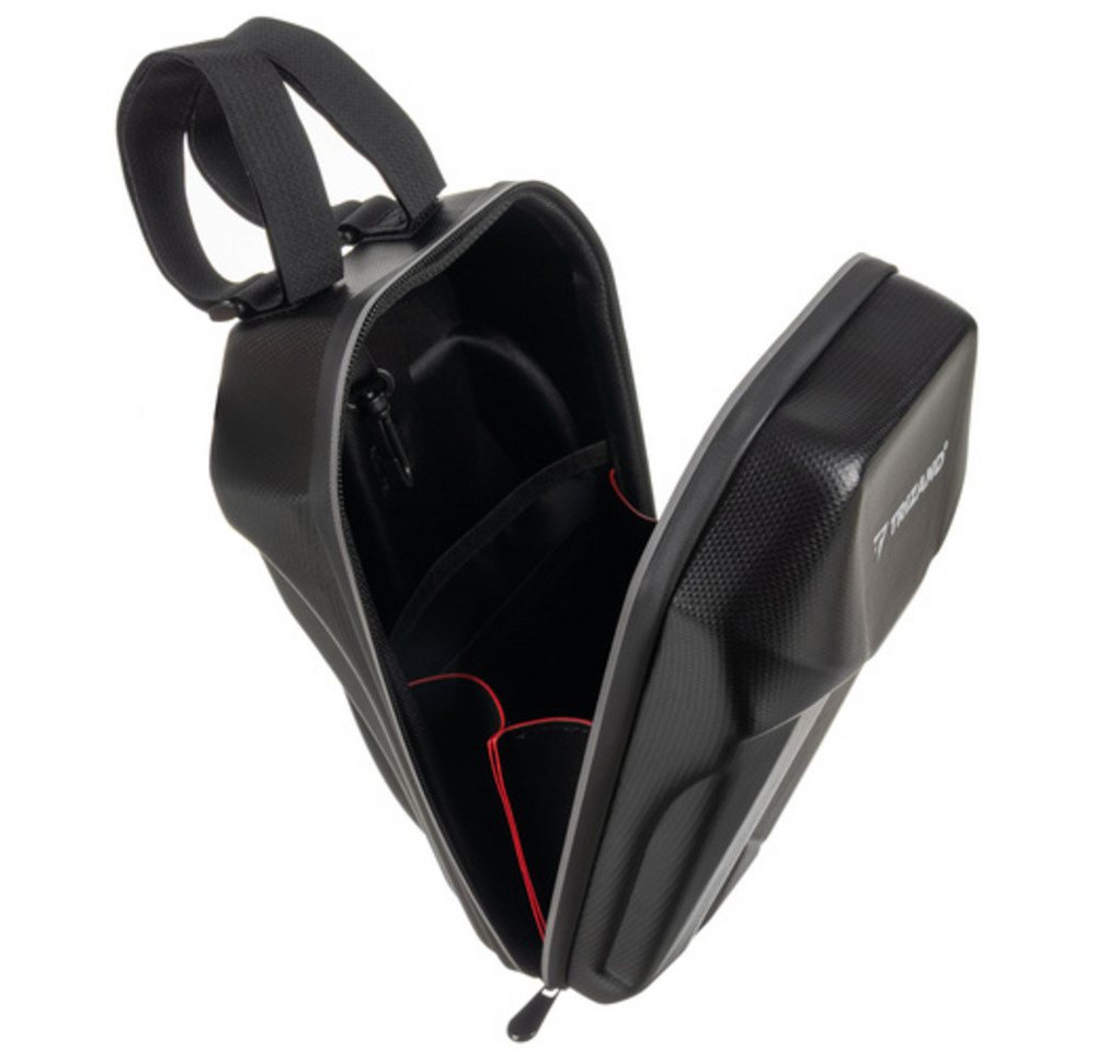 Trizand Scootertasche Lenkertasche Rollertasche (Spar-Set, 1-tlg., wasserdicht, universell), Bietet Platz für Handy, Schlüssel, Geldbörse und eine 1-Liter-Flasc – Bild 4 von 5