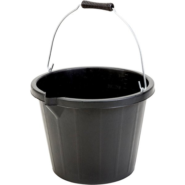 TRIZERATOP Baueimer Eimer 14 L mit Auslauf, Putzeimer, Farbeimer, Malereimer, Baueimer, (Eimer 14 L mit Auslauf, Putzeimer, Farbeimer, Malereimer, Baueimer, 1-t