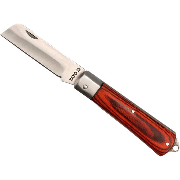 TRIZERATOP Cuttermesser NÓŻ MONTERSKI SKŁADANY PROSTY, (Klappbares Installationsmesser, gerade Klinge, Klappbares Installationsmesser, gerade Klinge), Qualitäts