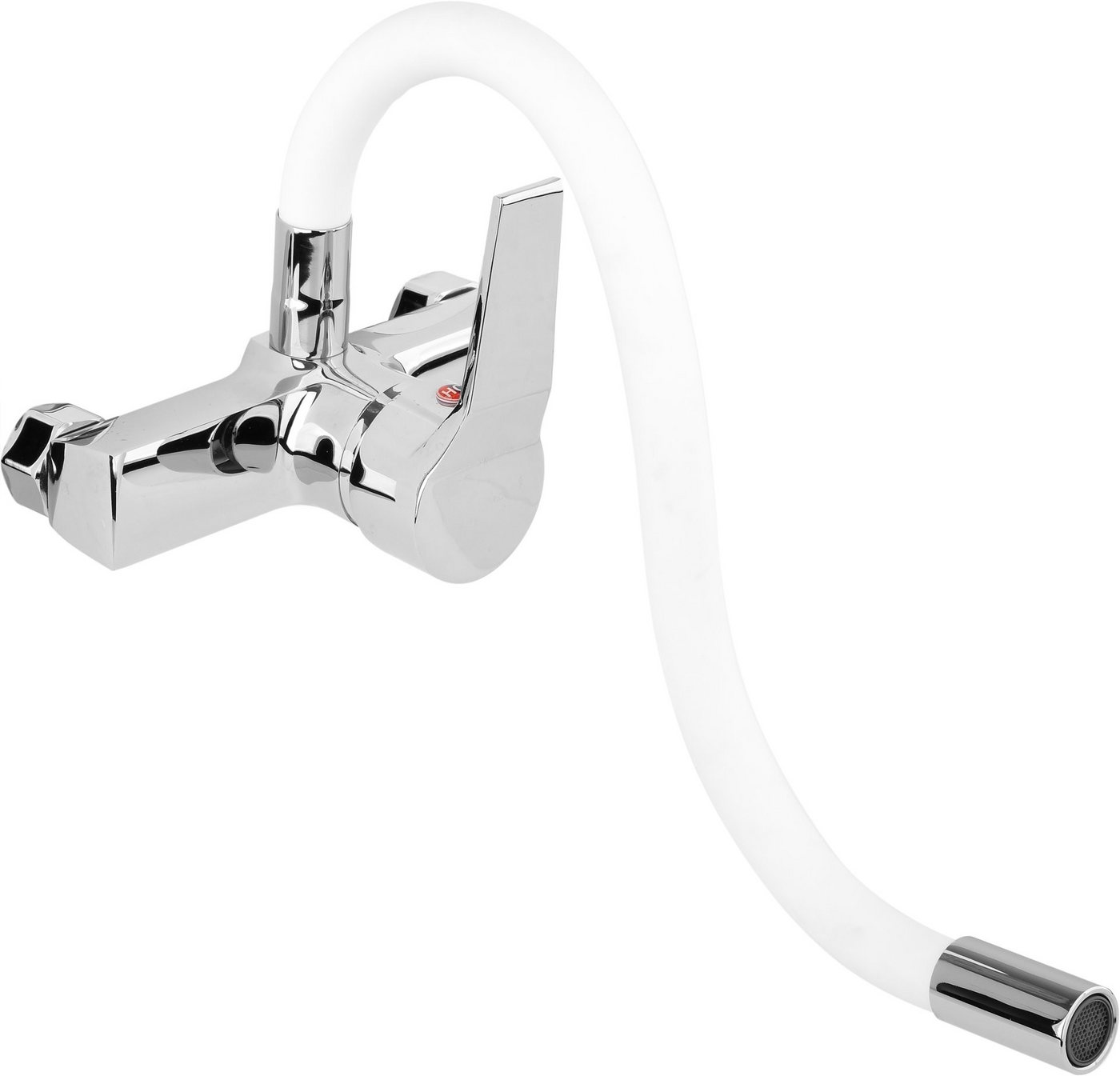 TRIZERATOP Küchenarmatur Küchenarmatur, Wandarmatur flexible, weiß, Wasserhahn Spültischarmatur (Küchenarmatur, Wandarmatur flexible, weiß, Wasserhahn Spültisch – Bild 2 von 2