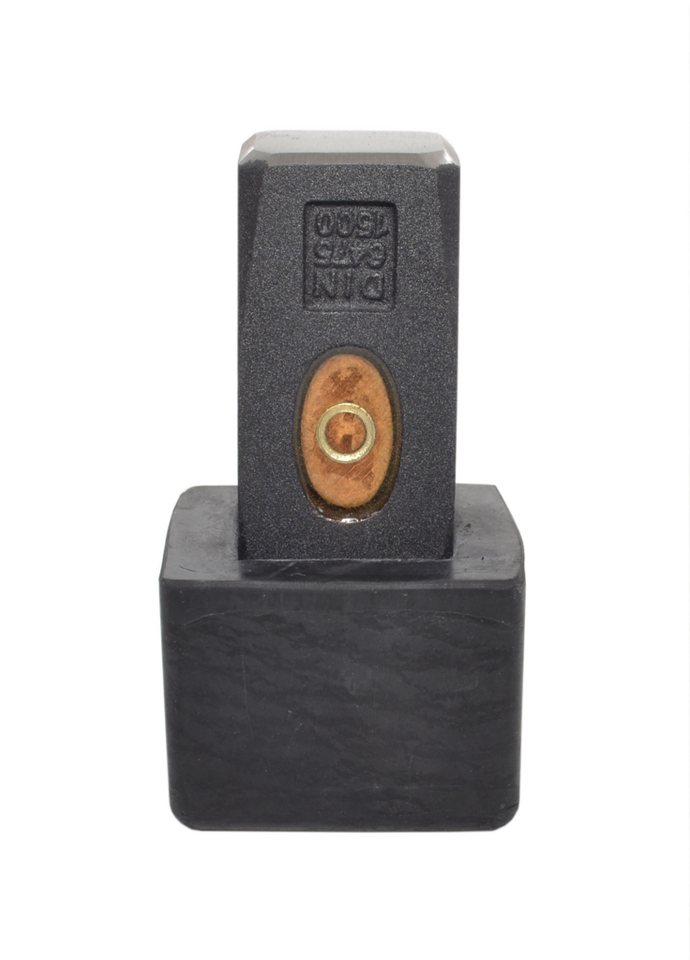 TRIZERATOP Plattenverlegehammer Pflasterhammer, Gummihammer 1,0 kg mit Gummiaufsatz 26 cm – Bild 3 von 3
