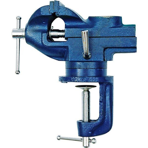 TRIZERATOP Schraubstock Schraubstock 65 mm, drehbar, Werkbankschraubstock, Tischschraubstock