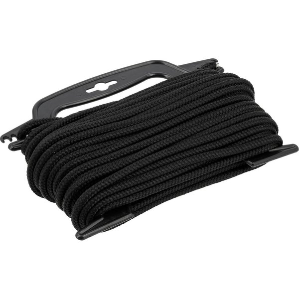 TRIZERATOP Seil Geflochtenes Polypropylen-Seil 6 mm, 20 m, schwarz