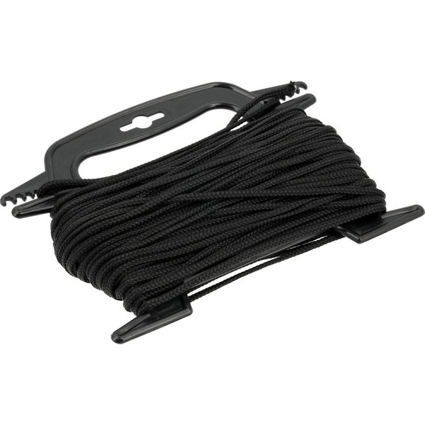 TRIZERATOP Seil Geflochtenes Polypropylenseil 3 mm, 30 m, schwarz